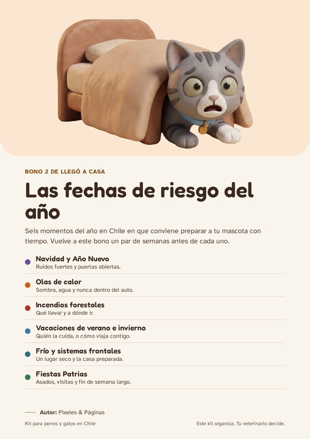 Portada del bono Las fechas de riesgo del año